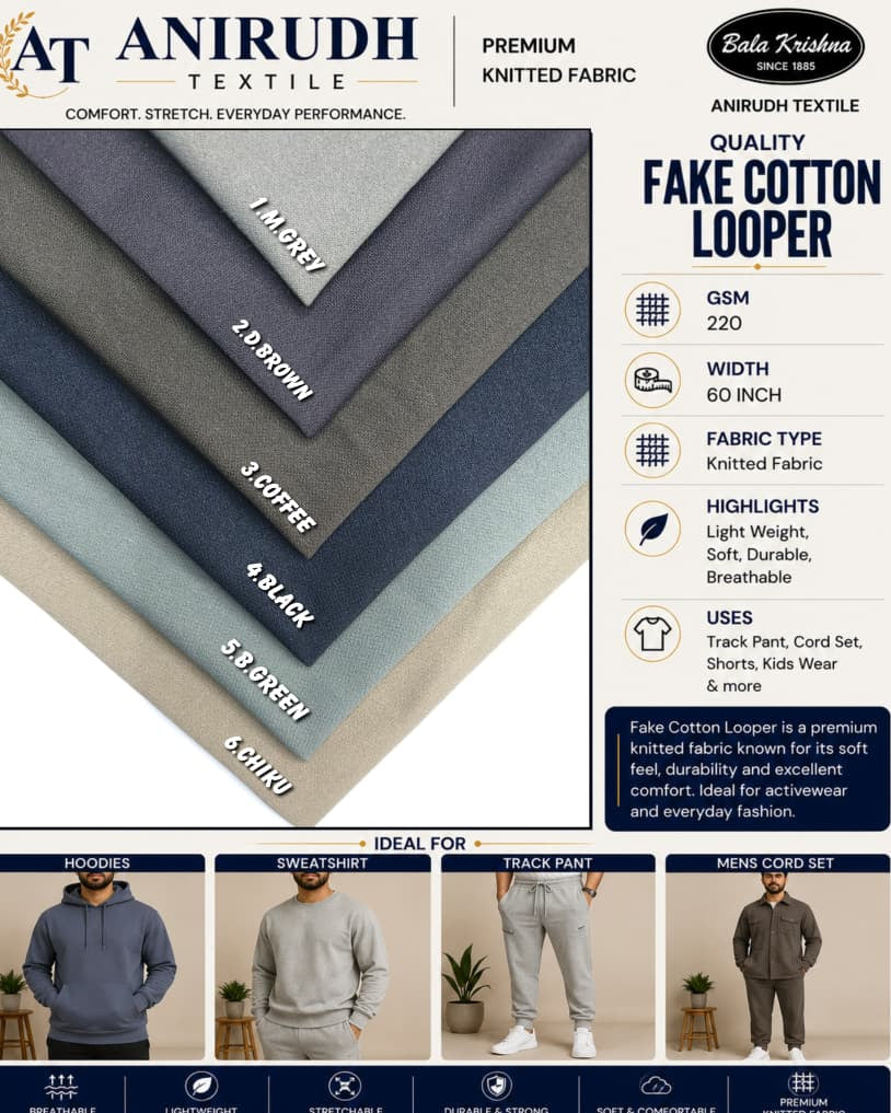 Fake Cotton Looper