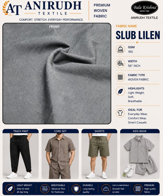 Slub lilen