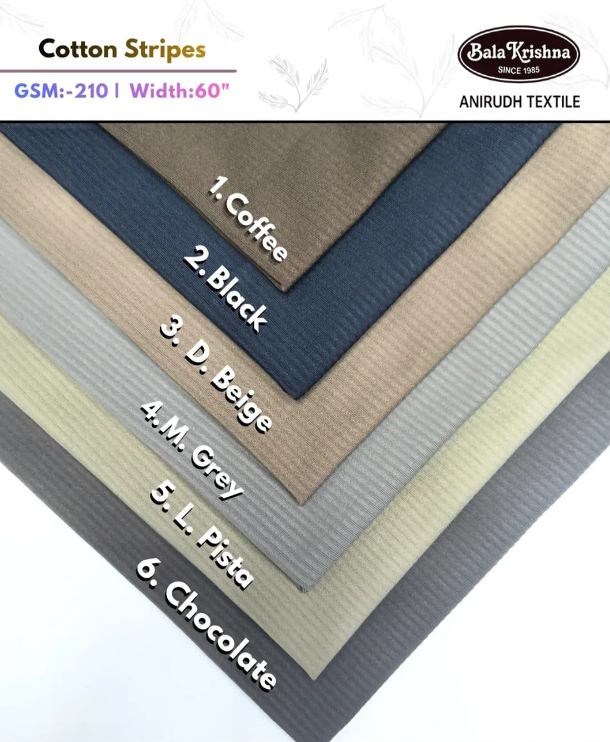 COTTON STRIPES