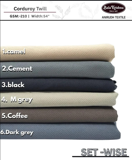CORDUROY TWILL