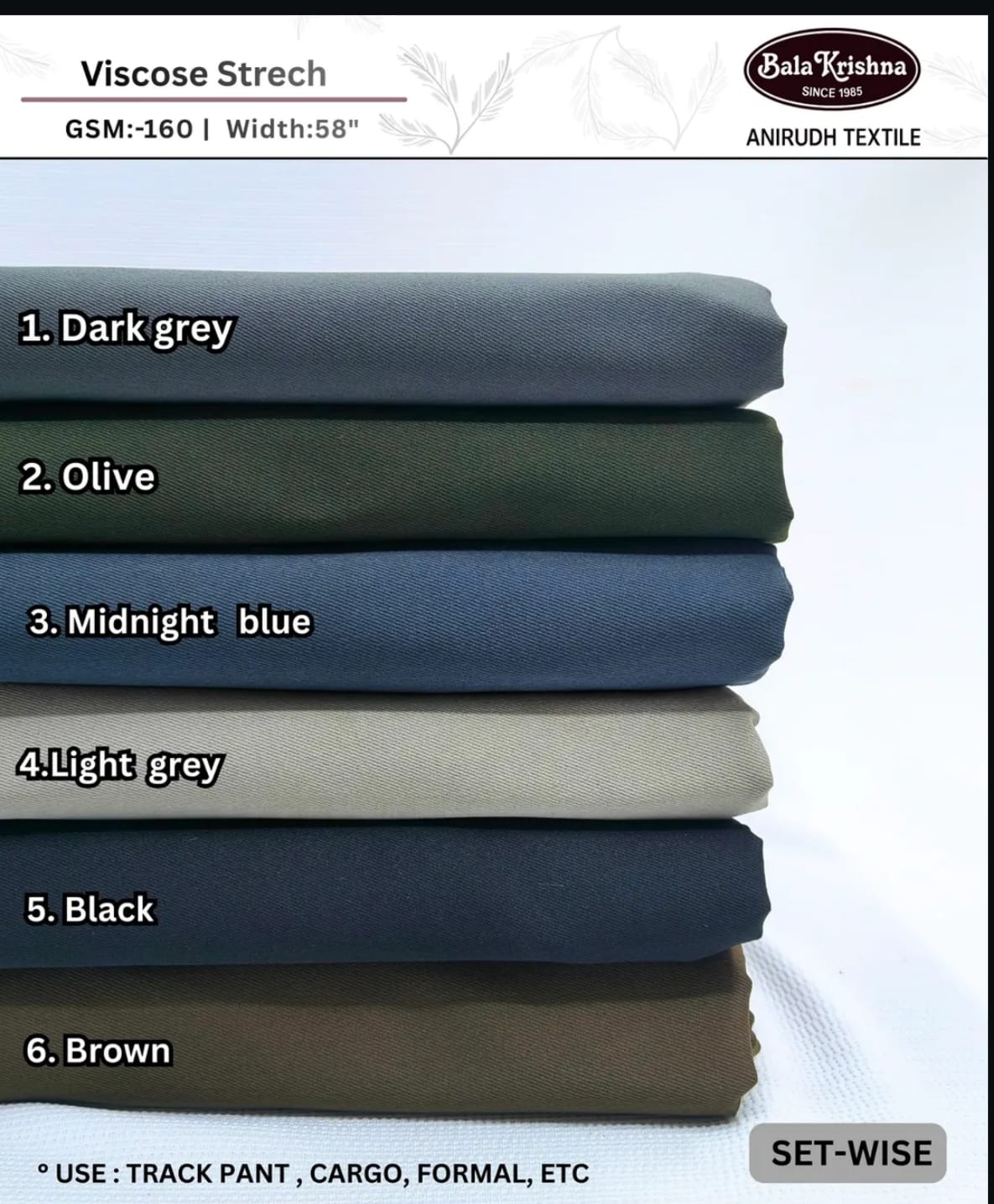 VISCOSE STRECH