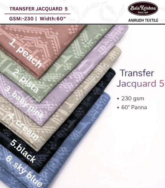 TRANSFER  JACQUARD - 5