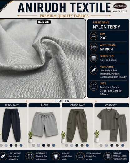 Nylon terry