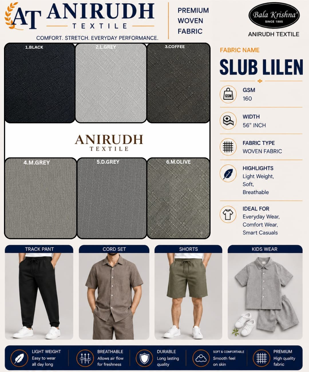 Slub lilen