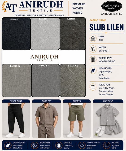 Slub lilen