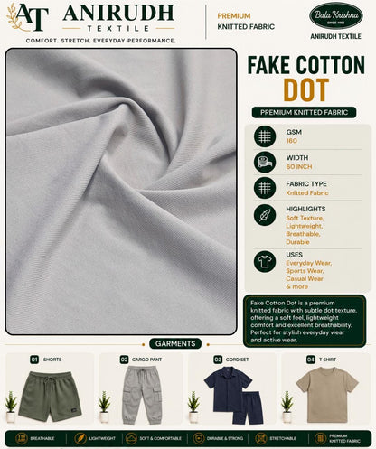 Fake cotton dot
