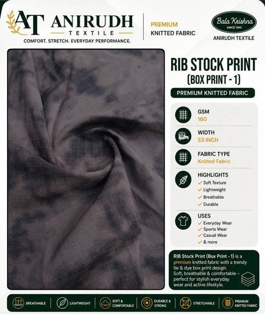 RIB STOCK PRINT