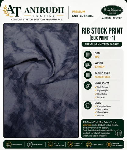 RIB STOCK PRINT