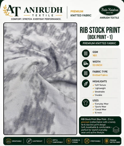 RIB STOCK PRINT