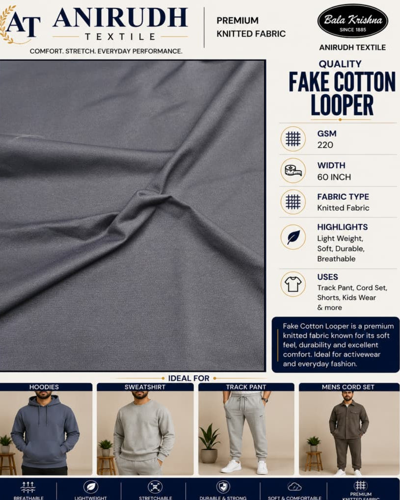 Fake Cotton Looper